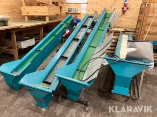 Transportbånd 4 små