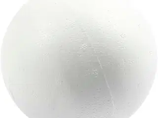 Hvide Styroporkugler 12 cm - 25 stk. til Kreativitet