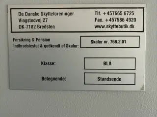 Brugt Våbenskab