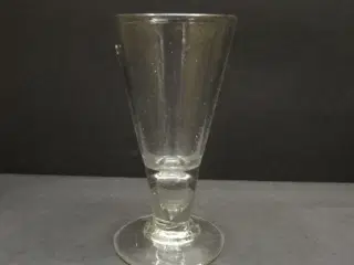 Nøgen Jomfru Portvinsglas. H:125 mm.