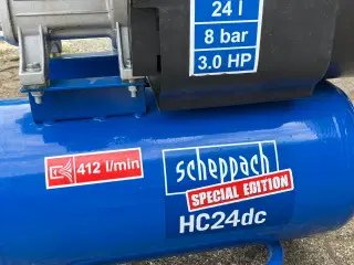 Kompressor Scheppach HC 24 dc - Som ny