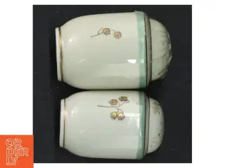 Hjertegræs Porcelæn krydderikrukker fra Royal Copenhagen