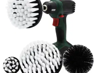 Børstesæt Fin/blød - Børstesæt til boremaskine