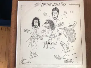 LP. The Who. By Numbers. Vg+/Vg+