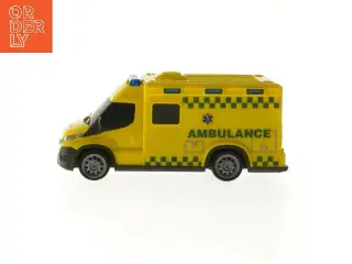 Ambulance legetøjsbil (str. 17,5x6,5 cm)
