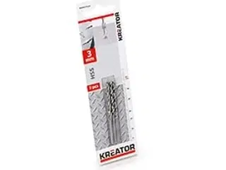 HSS metalbor 3,0 mm - 3 stk.