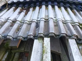 Brugte trapetz plader