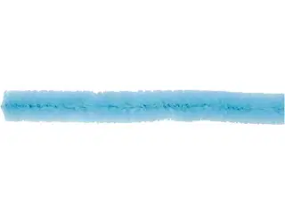 Chenille, L: 30 cm, tykkelse 9 mm, blå, 25stk./ 1 pk.