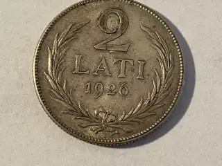 2 Lats 1926 Latvia