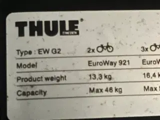 Thule cykelholder