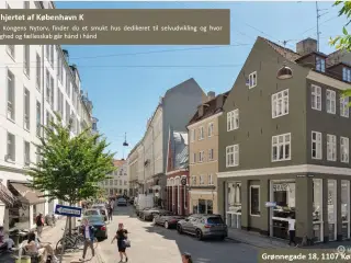 Få dit eget 15 m2 kliniklokale i Grønnegade til kun 64.- kr. pr. behandlingstime