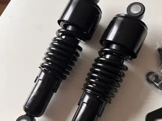 Korte sorte støddæmpere til Harley-Davidson