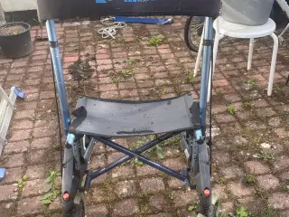Blå Mobilex rollator 