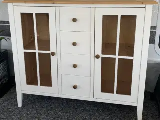 Vitrineskab. Retro.  L 114 x H 97 x B 39,5. 