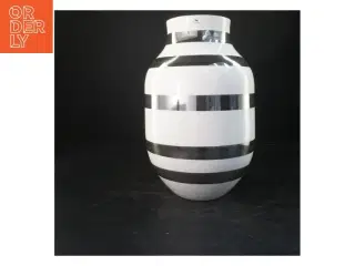 K&#228;hler vase med striber fra K&#228;hler (str. 32x18 cm)
