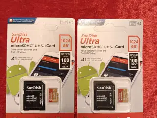 1Tb / 1024gb sandisk micro sd card Microsdhc nye 