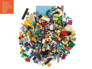 Brugt LEGO blokkeblanding fra Lego (str. 1,07 kg cm)