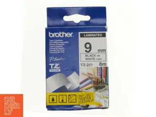 Dymo label Laminated fra Brother (str. 12 x 7 cm)