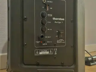 Hi-fi Højtaler med Mikrofon 