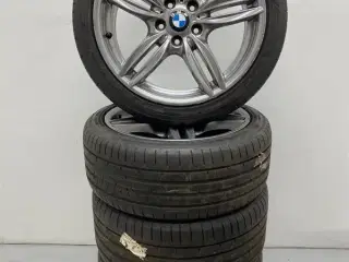 19" original BMW Alufælge med dæk "M double spoke 351" A64495 F10 F11 F12 F13 F06 GC F10 LCI F11 LCI F06 GC LCI F12 LCI F13 LCI