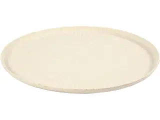 Elegant Rund Bakke i Bambusfibre, 30 cm