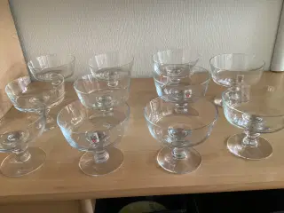 Wellington, holmegård med mærke, dessert glas