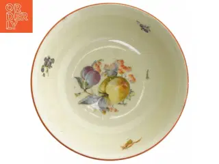 Frugtmotiv skål (str. Ø 23 cm)