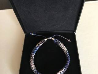 Dame/pige armbånd i ægte læder