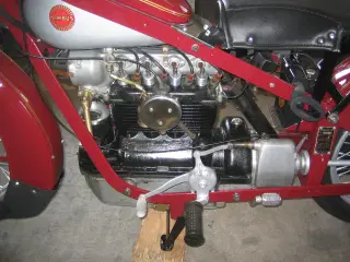Nimbus Veteran Motorcykkel 