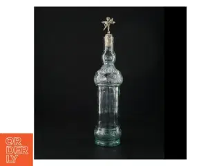 Glas karaffel med engle prop (str. 38 x 8 cm)