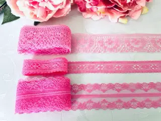 Blonde sæt lyserød / pink 