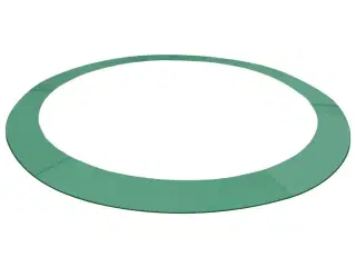 Sikkerhedsmåtte PE til 13 ft/3,96 m rund trampolin grøn