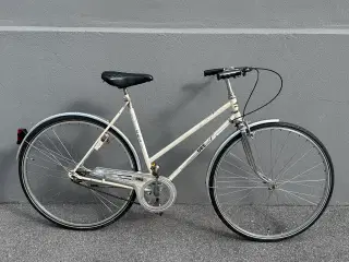 Hvid DBS dame retrocykel