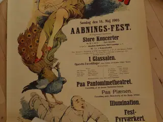 Åbningsfest Tivoli maj 1905