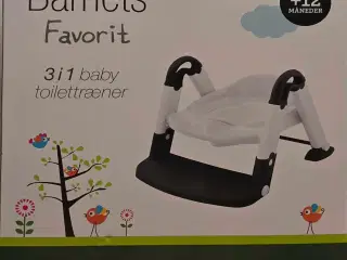 Toilettræner. 3 i 1