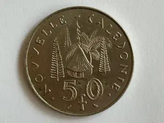 50 Francs New Caledonia 1967