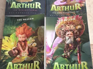 Arthur og minimoyserne bind 1-4