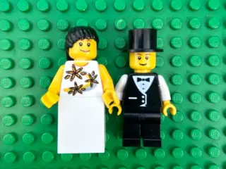 Lego brudepar til bryllup 