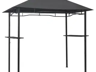 Grillpavillon 240x150x255 cm stål antracitgrå
