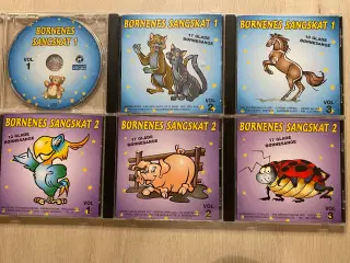 Børnenes sangskat - CD (6 stk)