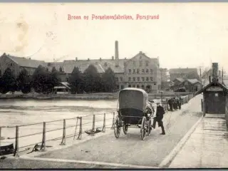 Broen og Porselænsfabrikken Porsgrund - Norge - Brugt