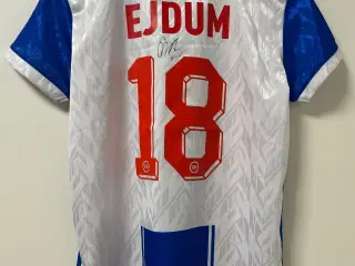 OB trøje med autograf 