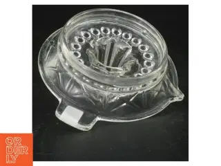 Gennemsigtig glas citruspresser