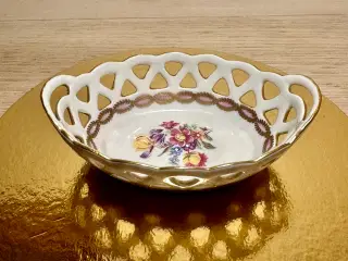 Vintage miniature porcelænskål fra GDR sælges