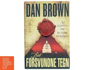 Det forsvundne tegn af Dan Brown (Bog)