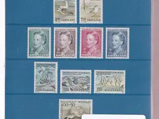 Grønland - 1990 Frimærker Komplet - Postfrisk