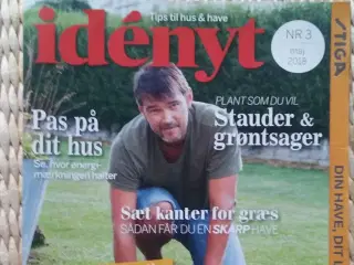 Samling af Ide`nyt magasiner ca 205 stk.