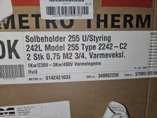 Solvarmebeholder - Metro Therm