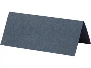 Bordkort, str. 9x4 cm, 220 g, blå, 20stk./ 1 pk.