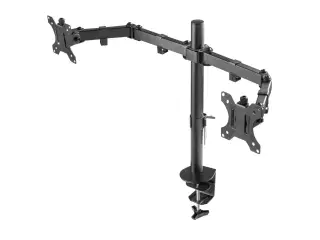 Deltaco GAMING Dual monitor desk mount 13"-32"